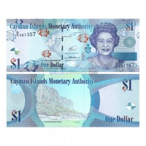 Cayman Islands 1 Dollar Banknote, 2014, P-38d, UNC