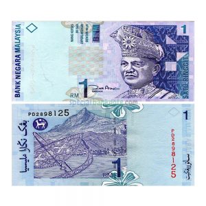 Malaysia 1 Ringgit Paper Banknote, UNC