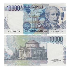 Italy 10000 Lire Banknote, 1984, P-112d, UNC
