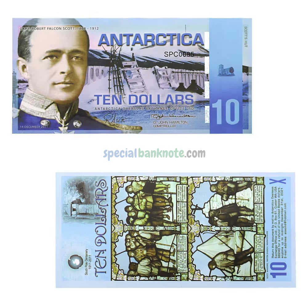 2018 Fantasy MMP Polymer Bill Set – 1, 5, 10, 20 Dollars With Woman Mask Design
