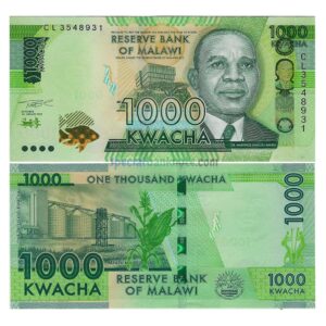 Malawi 1000 Kwacha Banknote, 2021, P-67, UNC