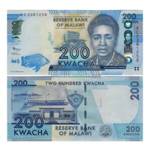 Malawi 200 Kwacha Banknote, 2012, P-60a, UNC