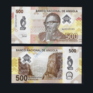 Angola 500 Kwanzas Natural Wonders on Back Polymer Banknote, 2020, P-161a, UNC