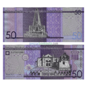 Dominica 50 Pesos Oro Banknote, 2023, P-189i, UNC