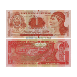 Honduras 1 Lempira Banknote, 2022, P-96e, UNC