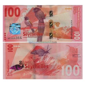 Seychelles 100 Rupees Banknote, 2016,P-50a, UNC