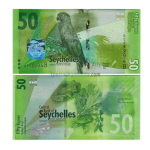 Seychelles 50 Rupees Banknote, 2016, P-49a, UNC