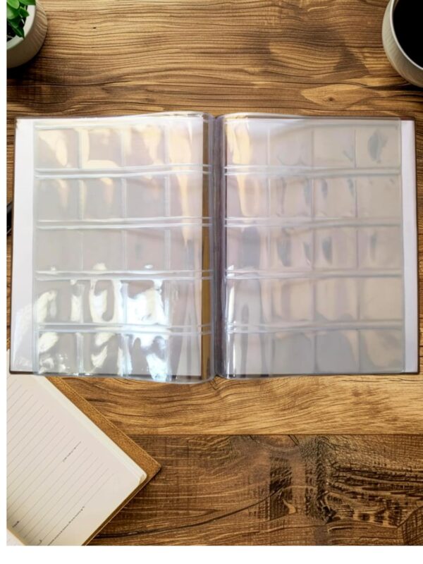 Special Minds Store® 100 Pockets Coin Holder Collection Storage Album Book for Collectors with Aesthetic Design - Image 5