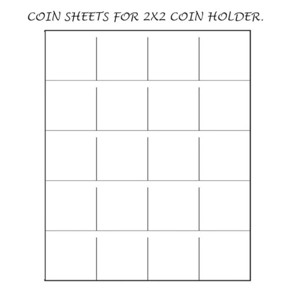 Special Minds Store® 100 Pockets Coin Holder Collection Storage Album Book for Collectors with Aesthetic Design - Image 3