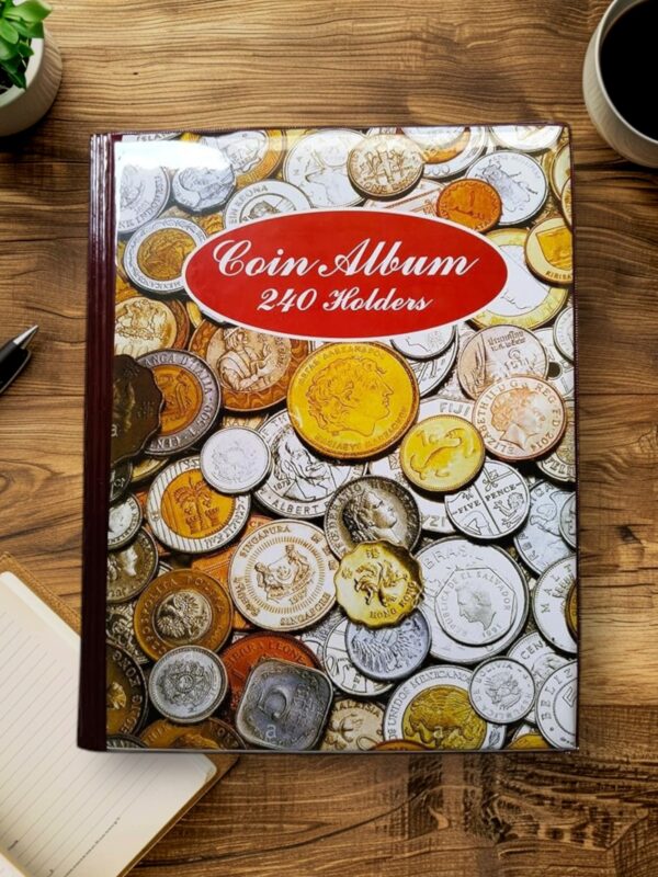 Special Minds Store® 240 Pockets Coin Collection Storage Album Book for Collectors